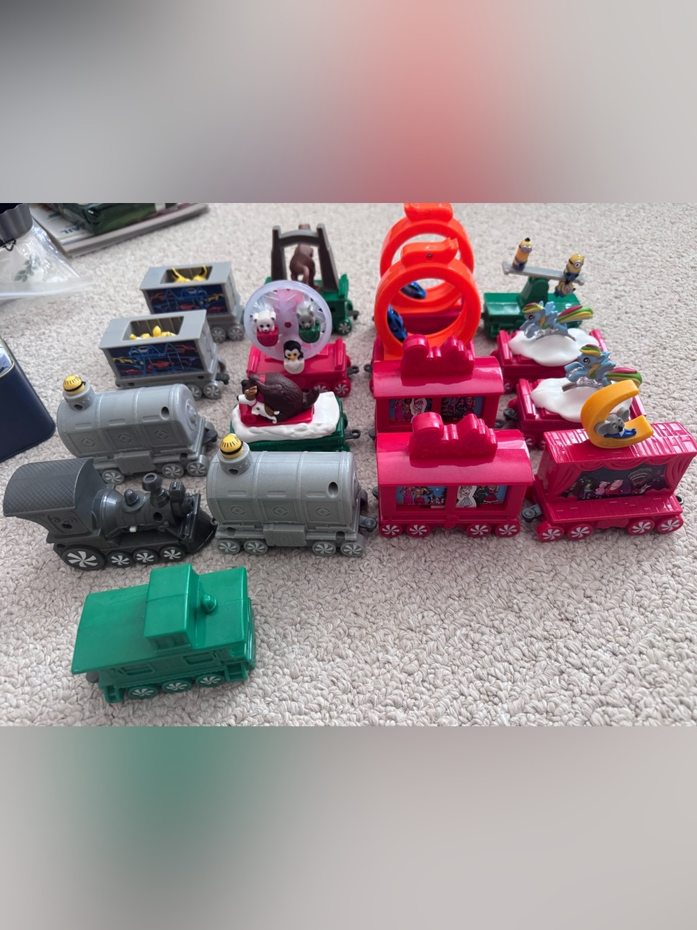 2017 McDonald's Happy Meal Christmas Holiday Express Train